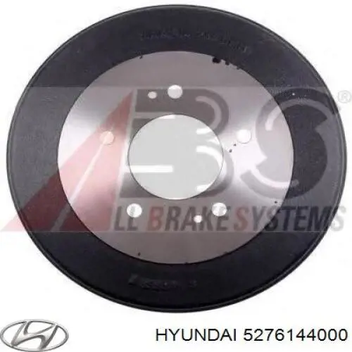 5276144000 Hyundai/Kia барабан гальмівний задній