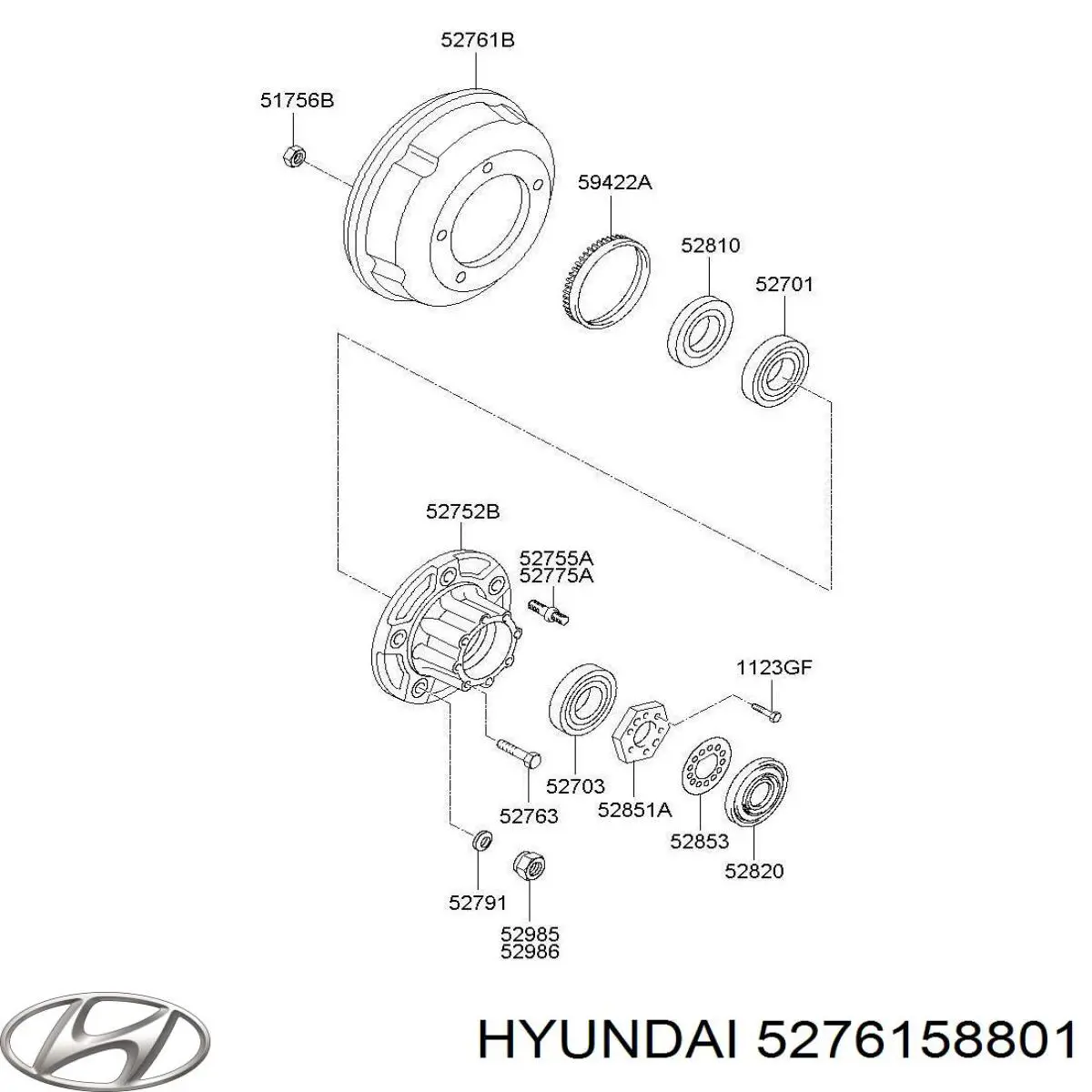  Hyundai/Kia 5276158801 ціна, від 211.49 USD