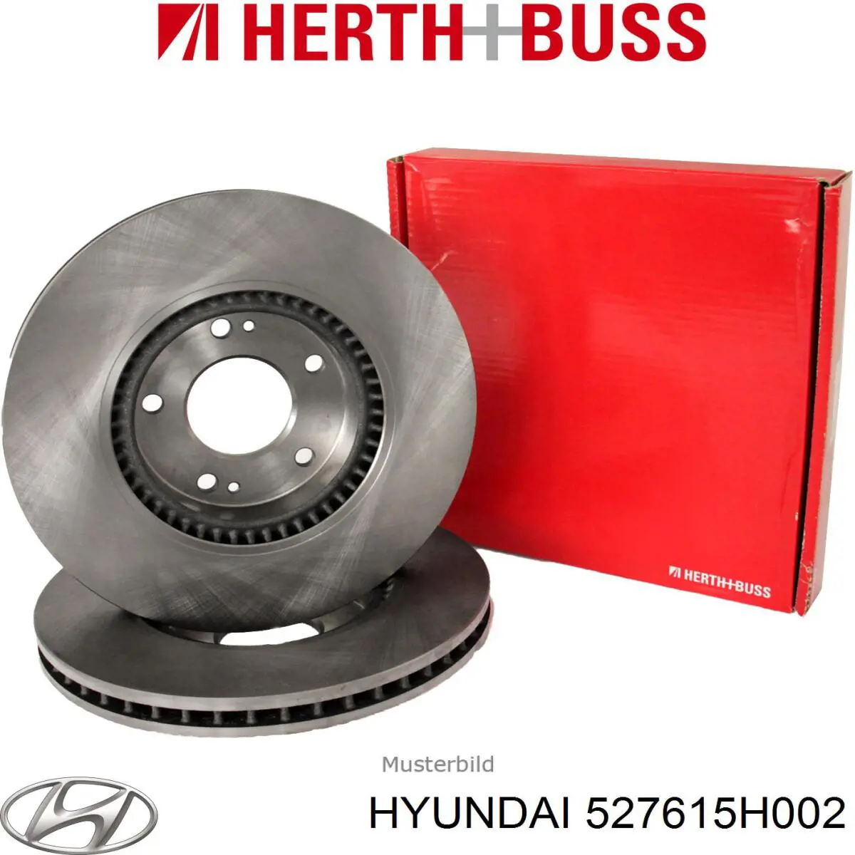 527615H002 Hyundai/Kia барабан гальмівний задній