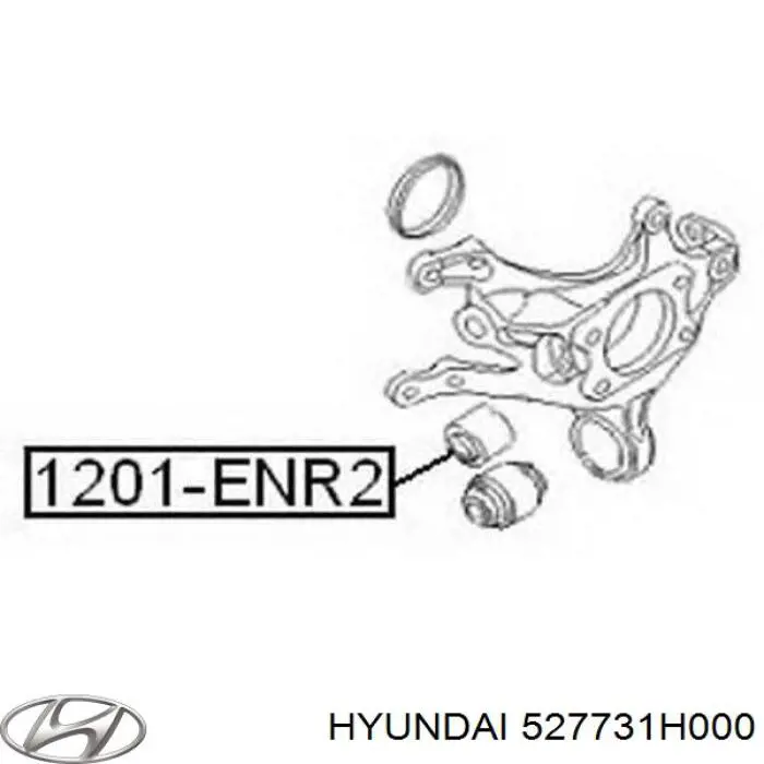 Купити 527731H000 Hyundai/Kia Задні втулки амортізатора