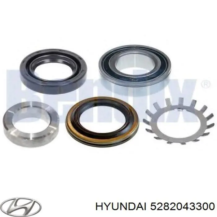 Купити 5282043300 Hyundai/Kia Сальник піввісі заднього моста, зовнішній
