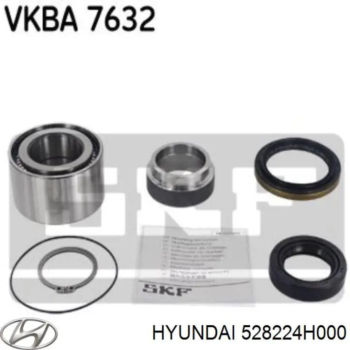 528224H000 Hyundai/Kia Кільце стопорне підшипника задньої піввісі