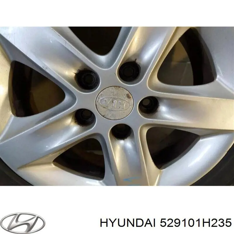 Диски колісні литі (легкосплавні, титанові) Hyundai/Kia 529101H235 ціна, від 377.11 USD