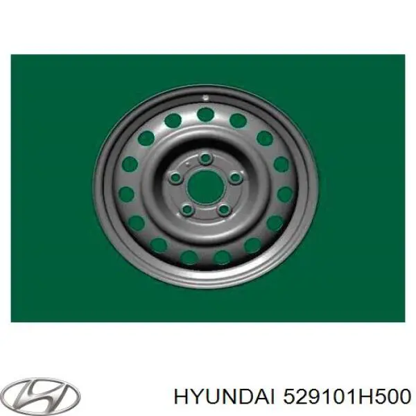 Диск колесний Hyundai/Kia 529101H500 ціна, від 20.27 USD