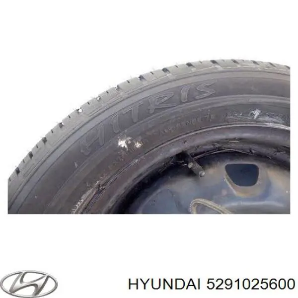 Диск колісний стальний (штампований) 5291025600 Hyundai/Kia
