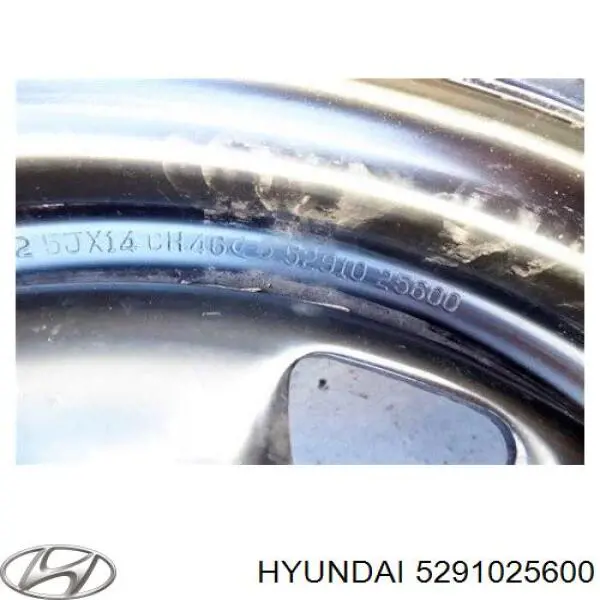Диск колісний Hyundai/Kia 5291025600