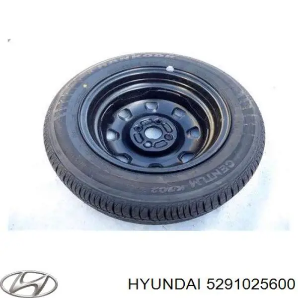 5291025600 Hyundai/Kia диск колісний стальний (штампований)