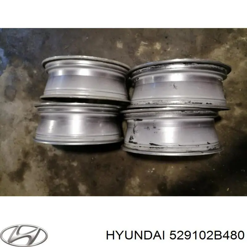 Купити 529102B480 Hyundai/Kia Диски колісні литі (легкосплавні, титанові)