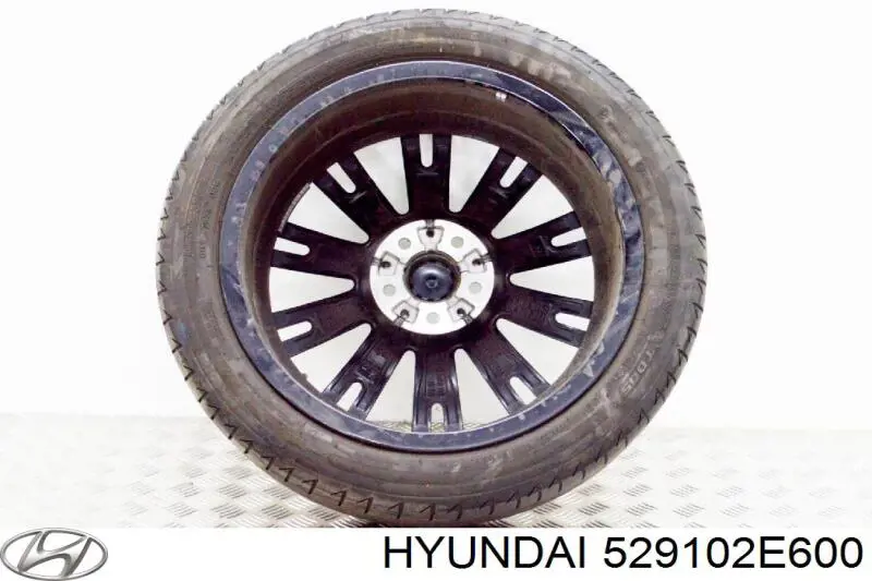 529102E600 Hyundai/Kia Диски литі (легкосплавні, титанові)