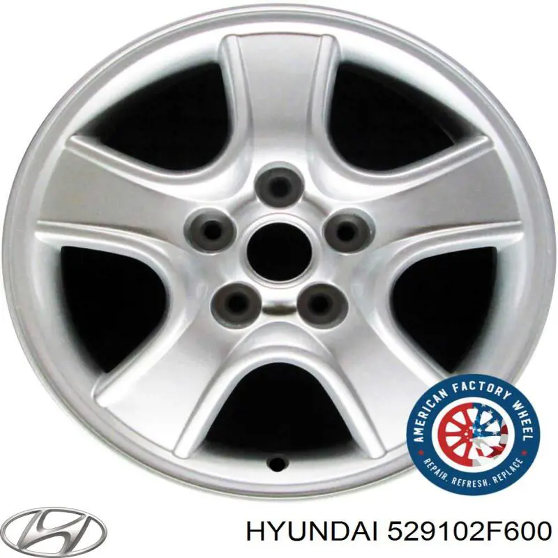 Диски колісні литі (легкосплавні, титанові) Hyundai/Kia 529102F600 ціна, від 103.90 USD