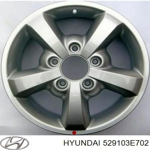 529103E702 Hyundai/Kia Диски колісні литі (легкосплавні, титанові)