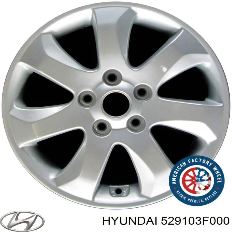 Диски колісні литі (легкосплавні, титанові) 529103F000 Hyundai/Kia