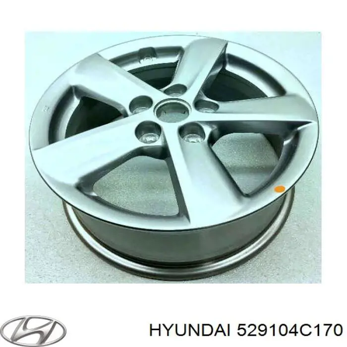 Диски колісні литі (легкосплавні, титанові) Hyundai/Kia 529104C170 ціна, від 76.24 USD