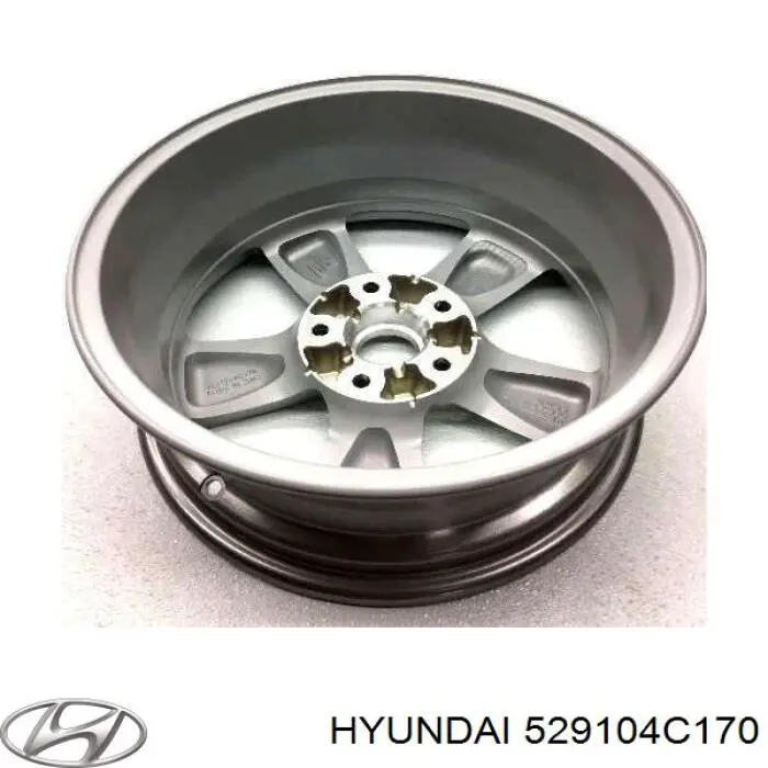 529104C170 Hyundai/Kia Диски литі (легкосплавні, титанові)