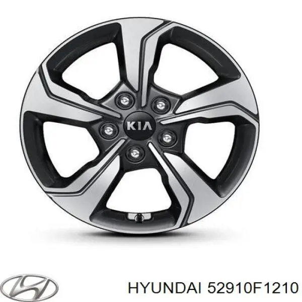 52910F1210 Hyundai/Kia Диски колісні литі (легкосплавні, титанові)