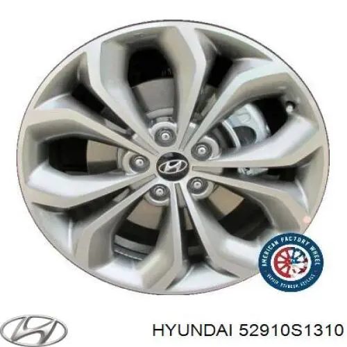 Купити 52910S1310 Hyundai/Kia Диски колісні литі (легкосплавні, титанові)