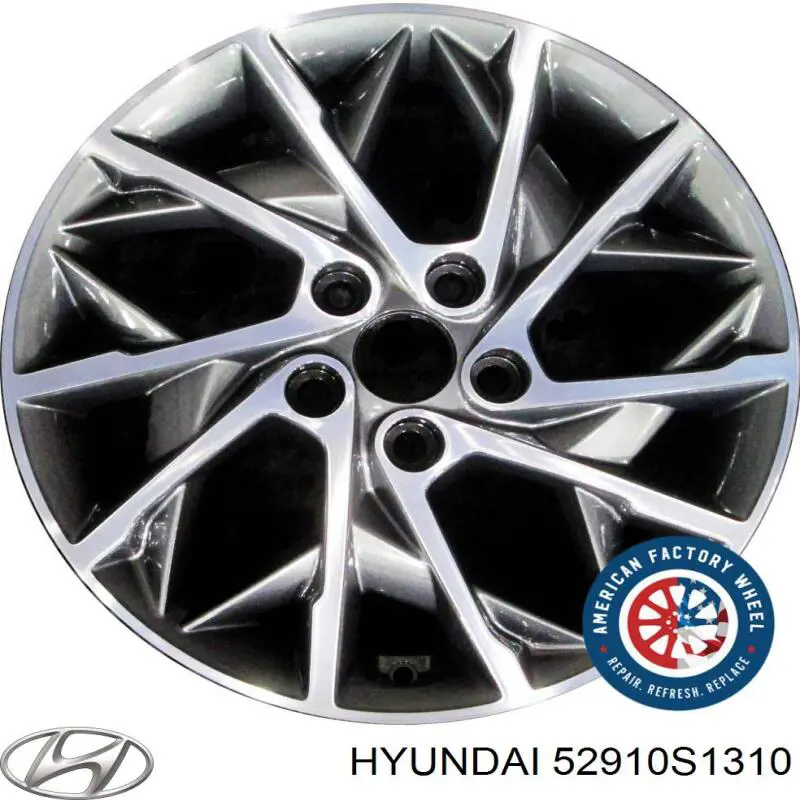 Диски колісні литі (легкосплавні, титанові) Hyundai/Kia 52910S1310 ціна, від 506.78 USD