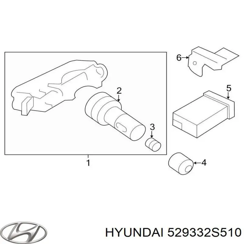  529332S510 Hyundai/Kia