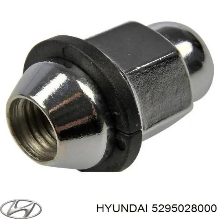 Гайка кріплення колеса Hyundai/Kia 5295028000 ціна, від 1.46 USD