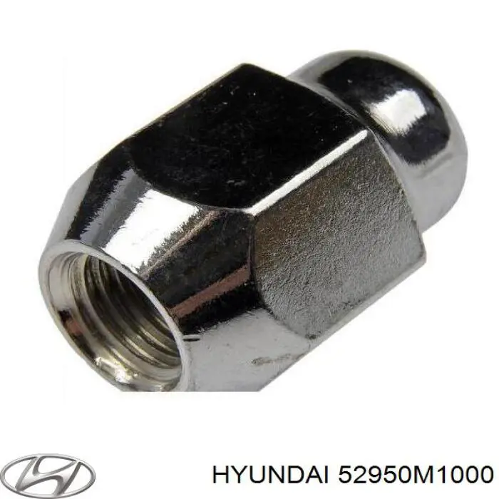 Гайка кріплення колеса Hyundai/Kia 52950M1000 ціна, від 1.52 USD