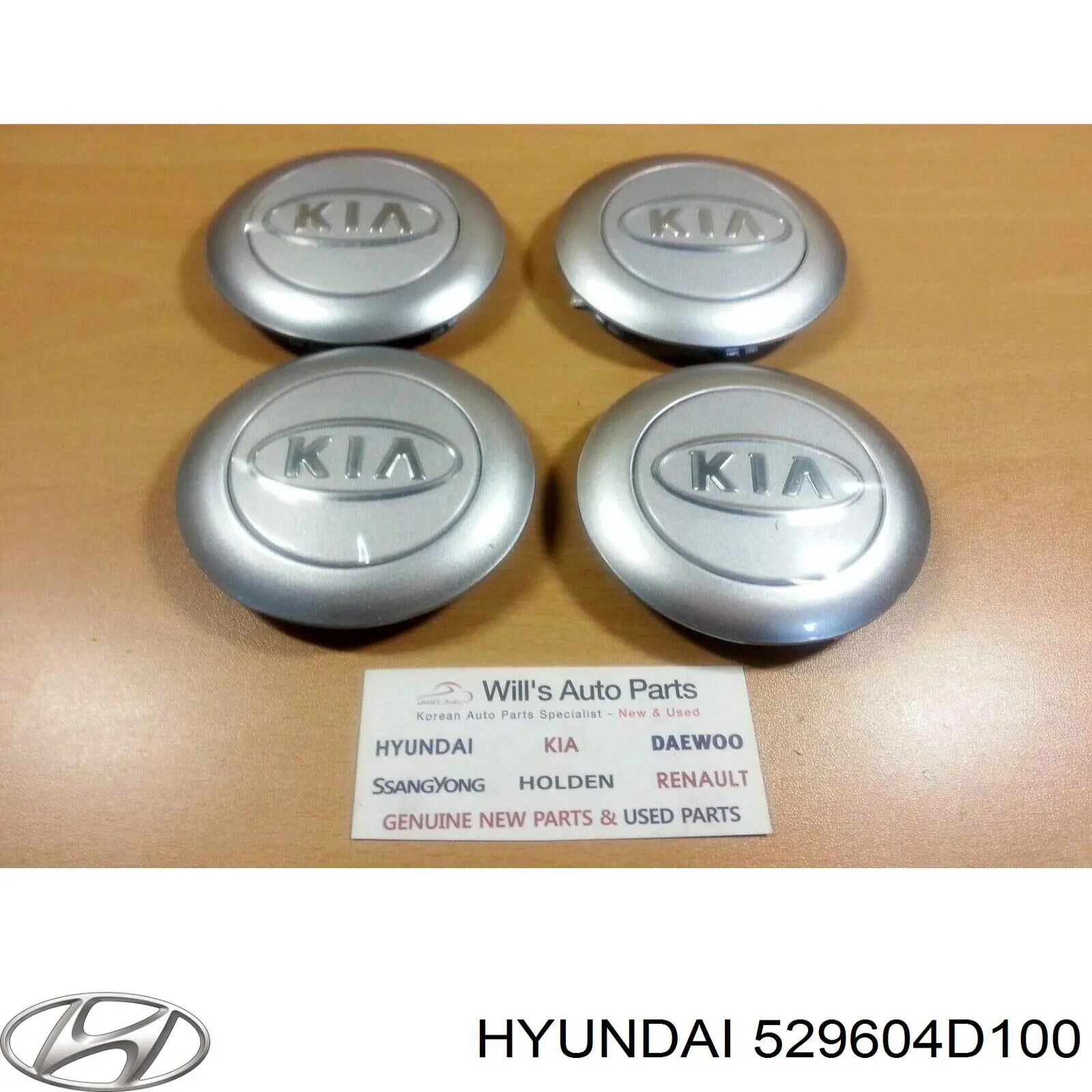 Ковпаки на диски Hyundai/Kia 529604D100 ціна, від 19.00 USD