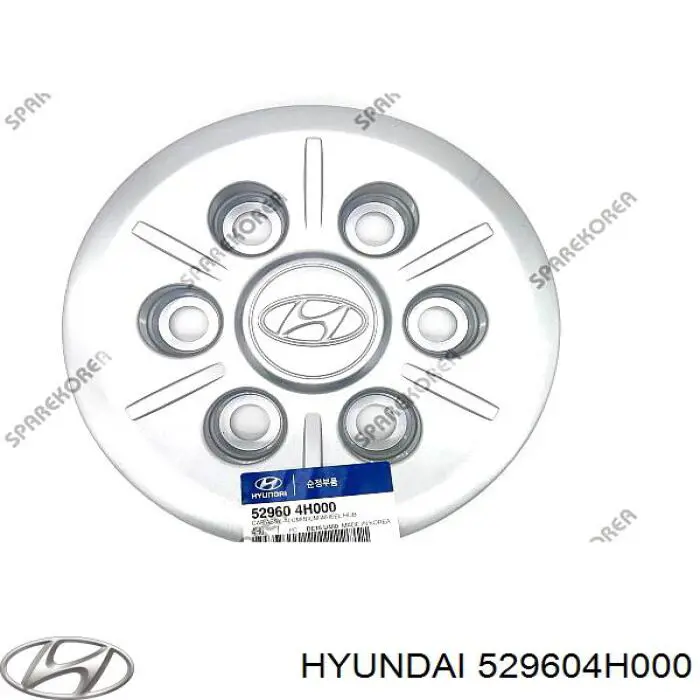 Ковпак колісного диска 529604H000 Hyundai/Kia