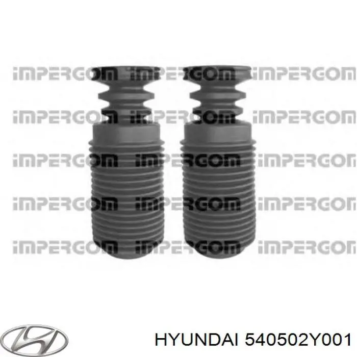 Буфер-відбійник амортизатора переднього + пильовик KTP111 Japan Parts