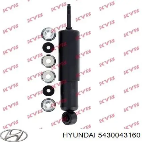 5430043160 Hyundai/Kia амортизатор передній
