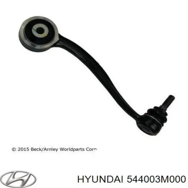 Купити 544003M000 Hyundai/Kia Важіль передньої підвіски верхній, лівий