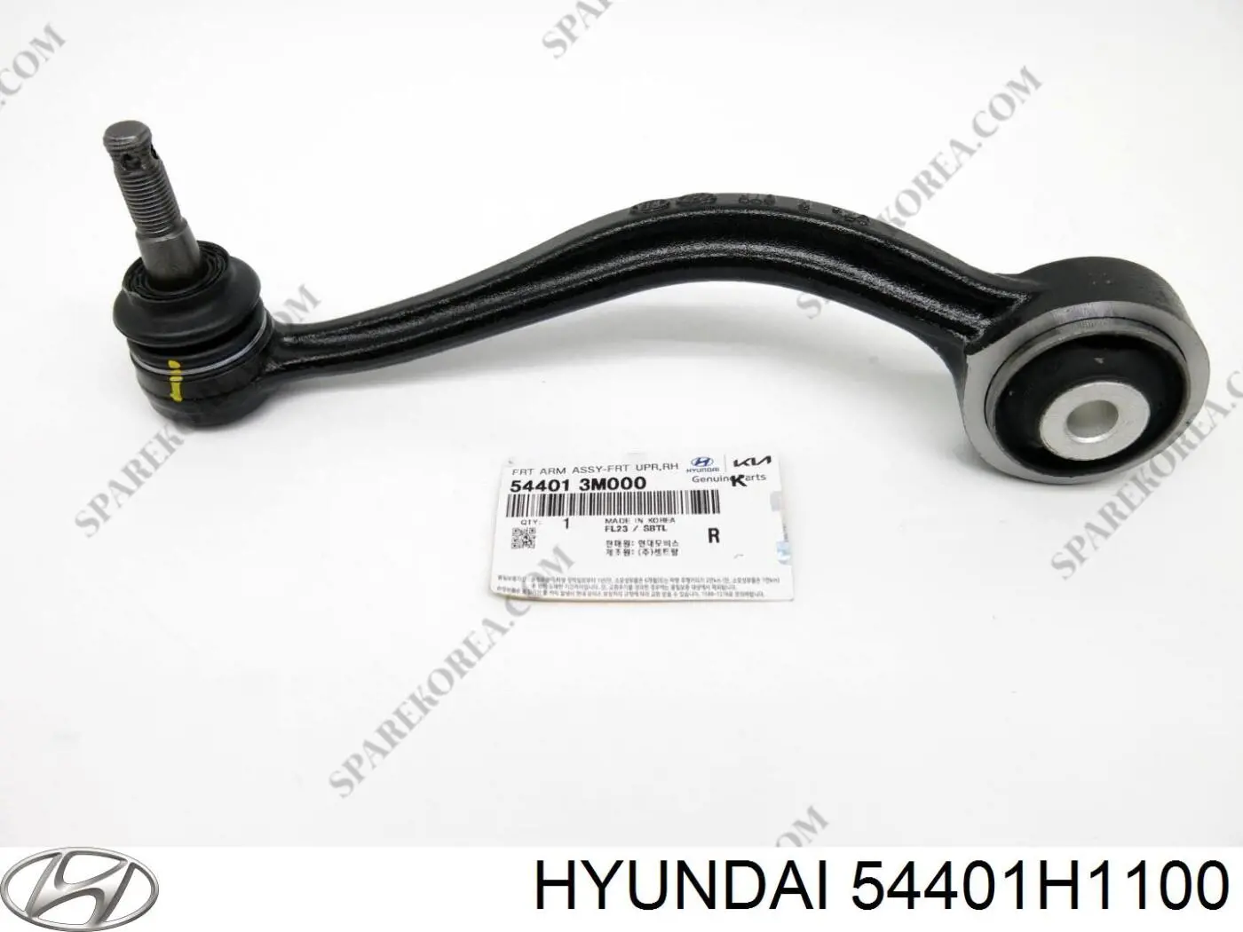 Важіль передньої підвіски нижній, правий 54401H1100 Hyundai/Kia