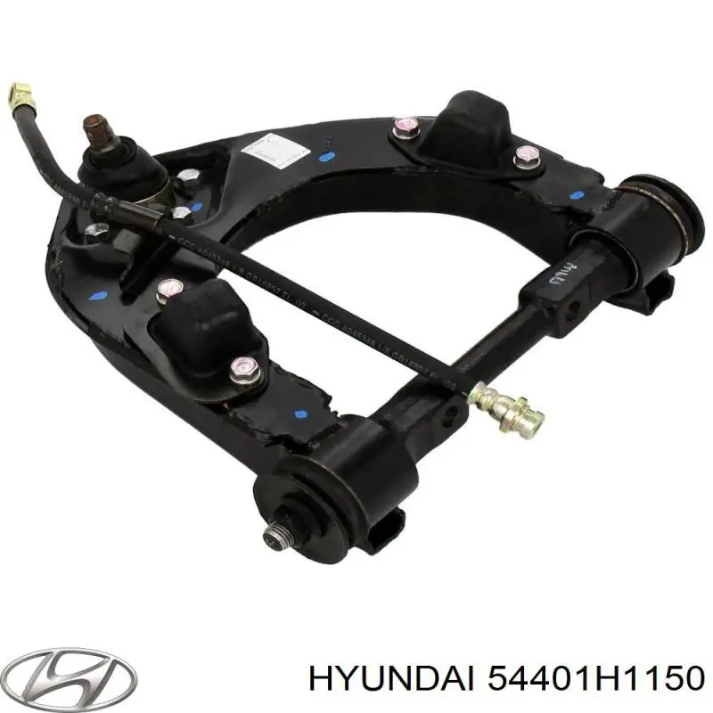 Важіль передньої підвіски верхній, правий 54401H1150 Hyundai/Kia
