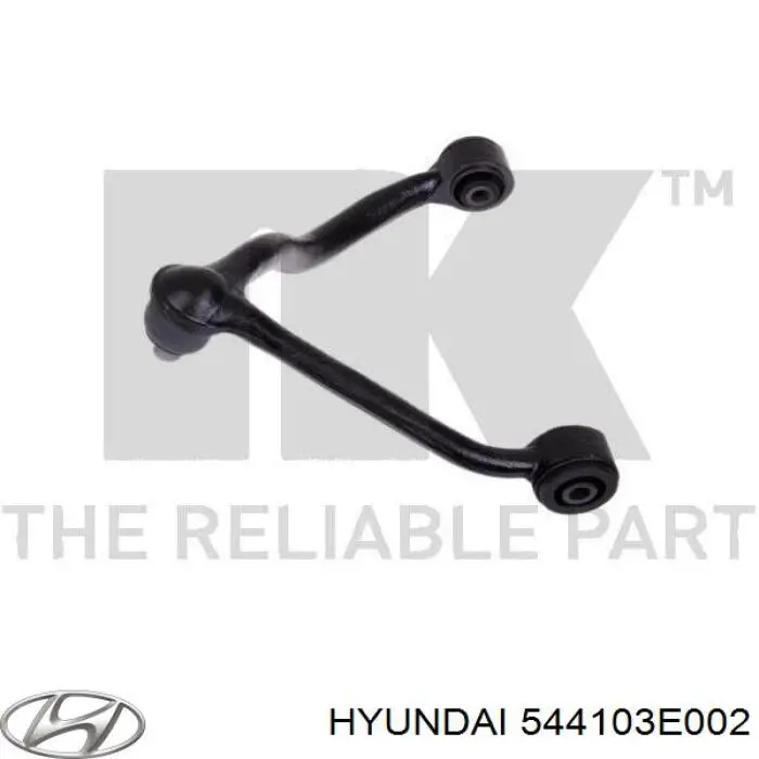 Важіль передньої підвіски верхній, лівий Hyundai/Kia 544103E002 ціна, від 30.67 USD