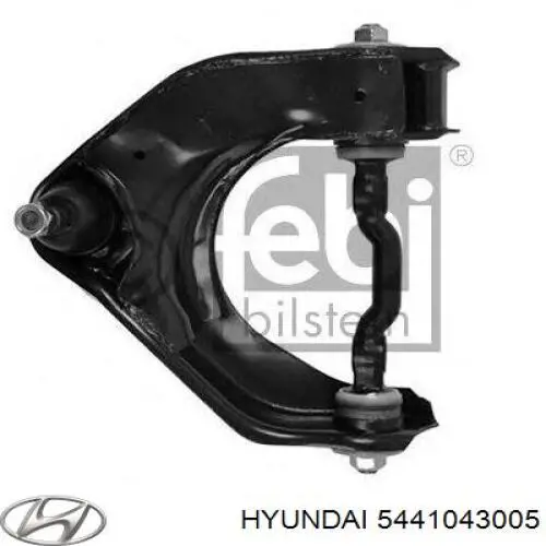 Важіль передньої підвіски верхній, лівий 5441043005 Hyundai/Kia