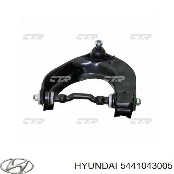 Важіль передньої підвіски верхній, лівий Hyundai/Kia 5441043005