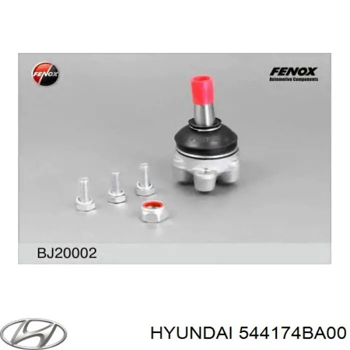 Купити 544174BA00 Hyundai/Kia Кульова опора, верхня