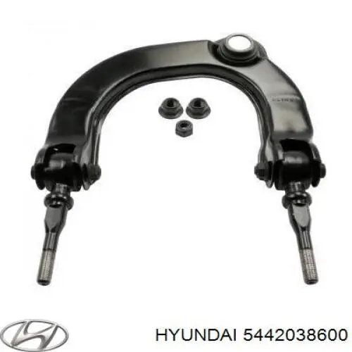 Важіль передньої підвіски верхній, правий 5442038600 Hyundai/Kia