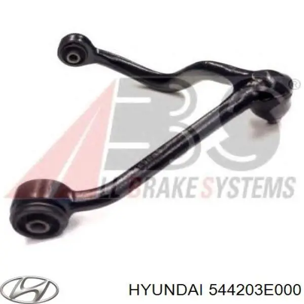 Важіль передньої підвіски верхній, правий Hyundai/Kia 544203E000 ціна, від 12.83 USD