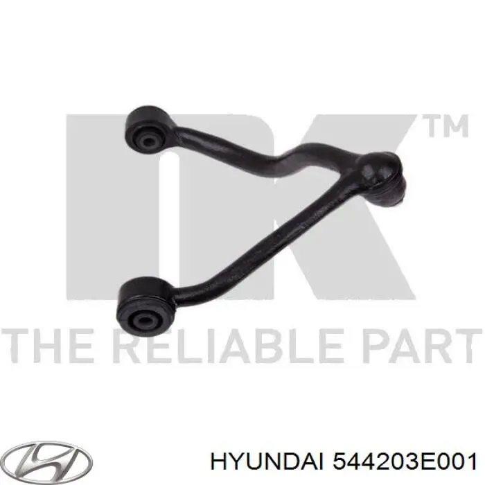 Купити 544203E001 Hyundai/Kia Важіль передньої підвіски верхній, правий