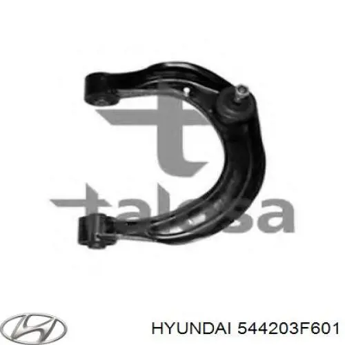 Важіль передньої підвіски верхній, правий Hyundai/Kia 544203F601