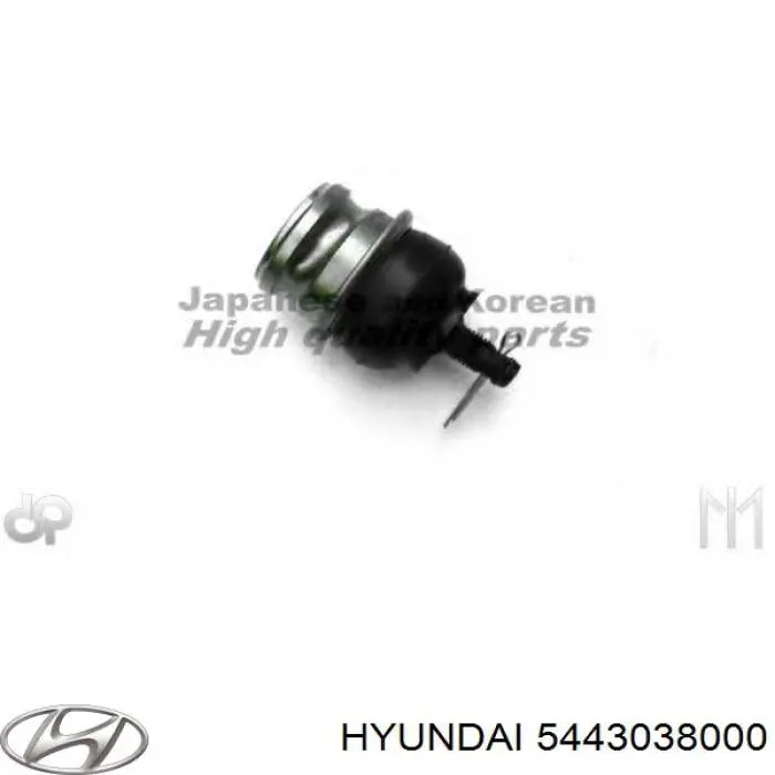 Кульова опора, верхня Hyundai/Kia 5443038000 ціна, від 9.38 USD