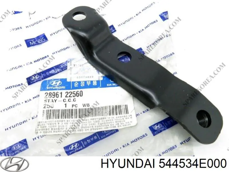 Сайлентблок переднього верхнього важеля Hyundai/Kia 544534E000