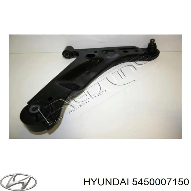 Важіль передньої підвіски нижній, лівий 5450007150 Hyundai/Kia