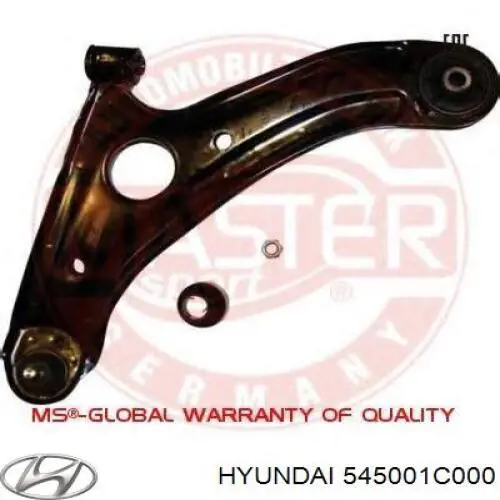 Важіль передній лівий Hyundai/Kia 545001C000 ціна, від 25.97 USD