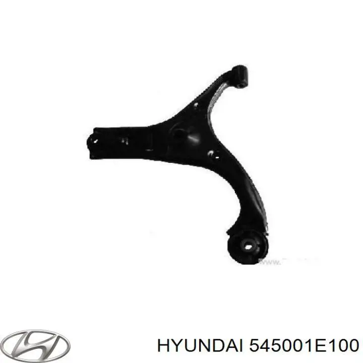 Важіль передньої підвіски нижній, лівий 545001E100 Hyundai/Kia