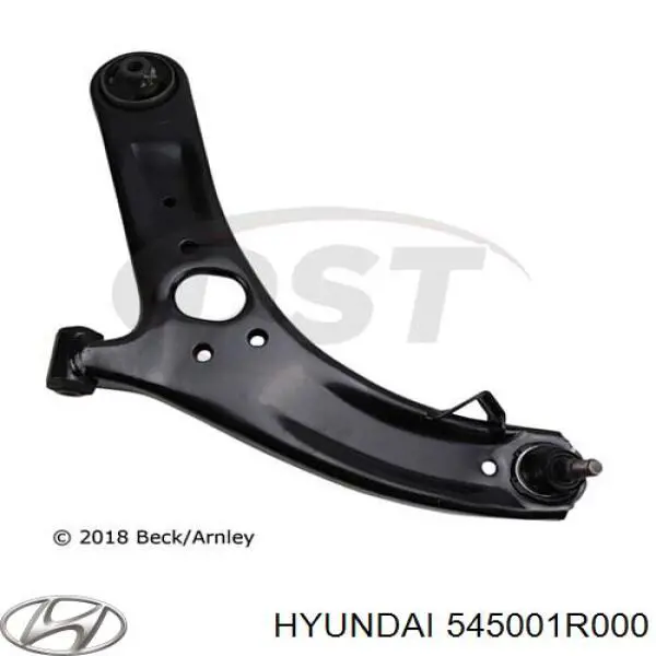 Купити 545001R000 Hyundai/Kia Лівий важіль передній нижній підвіски