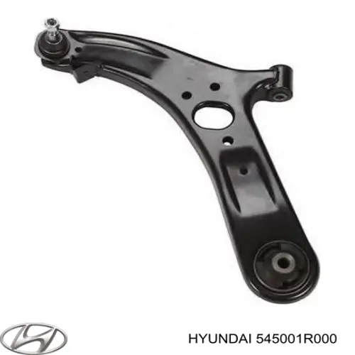 Важіль передньої підвіски нижній, лівий 545001R000 Hyundai/Kia