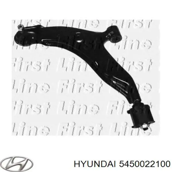 Важіль передній лівий Hyundai/Kia 5450022100 ціна, від 40.65 USD