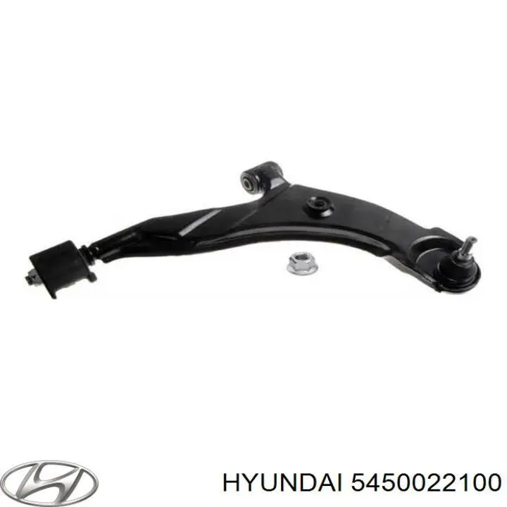 Важіль передньої підвіски нижній, лівий 5450022100 Hyundai/Kia