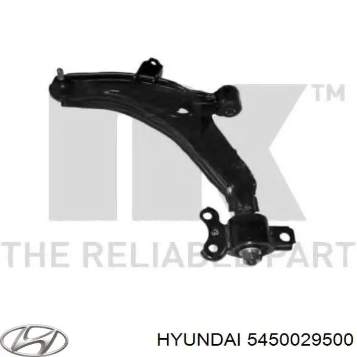 Купити 5450029500 Hyundai/Kia Лівий важіль передній нижній підвіски