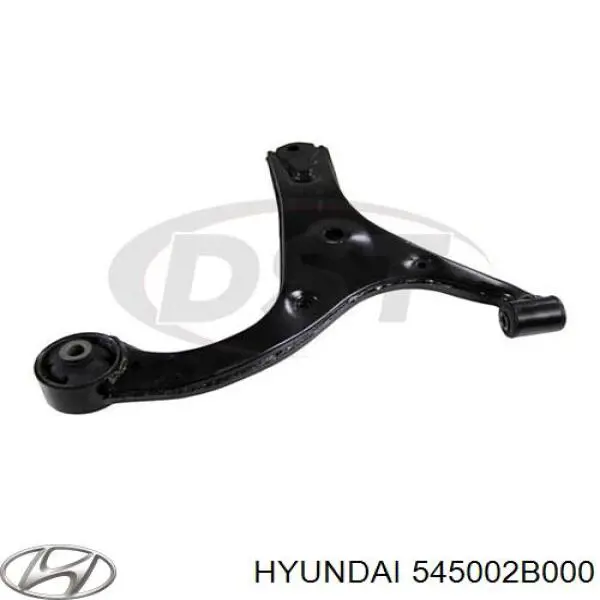 Важіль передньої підвіски нижній, лівий 545002B000 Hyundai/Kia